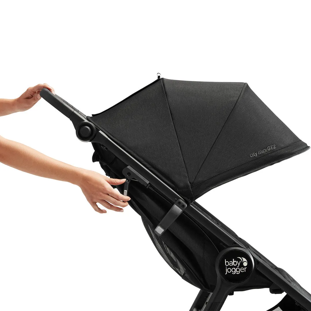 Baby Jogger City Mini GT2 Pushchair   Carry Cot Bundle - Opulent Black