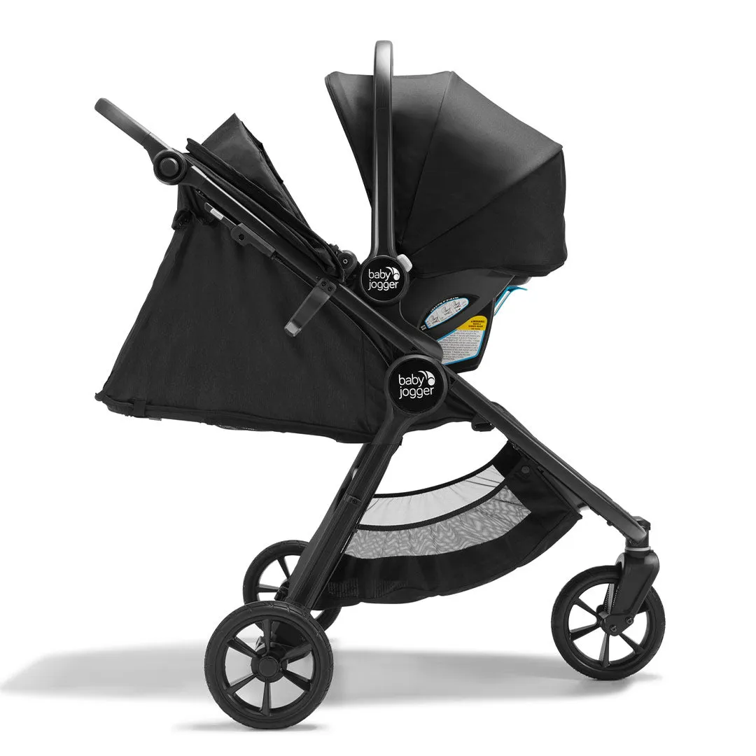 Baby Jogger City Mini GT2 Pushchair   Carry Cot Bundle - Opulent Black