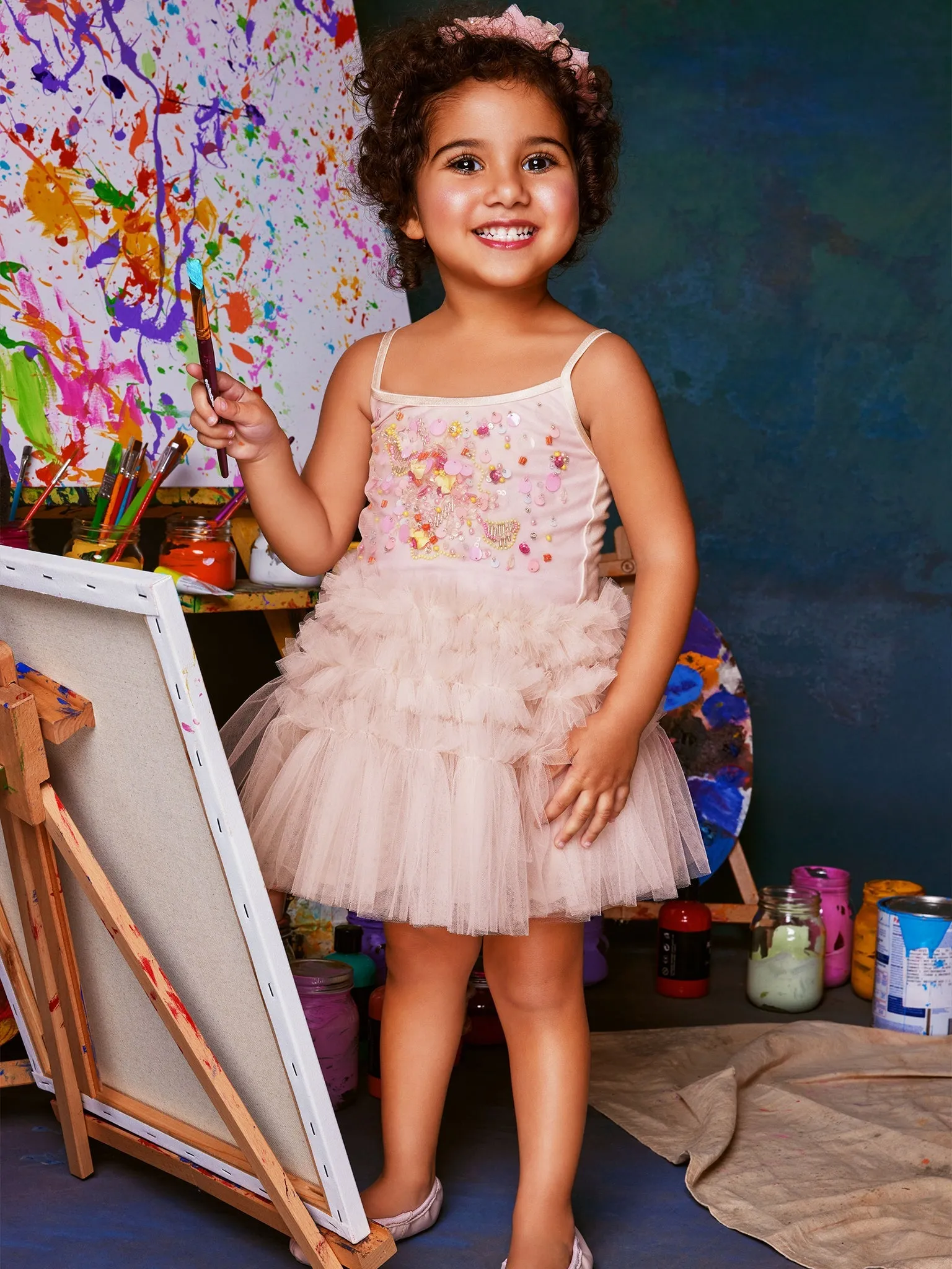 Bébé Gouache Tutu Dress