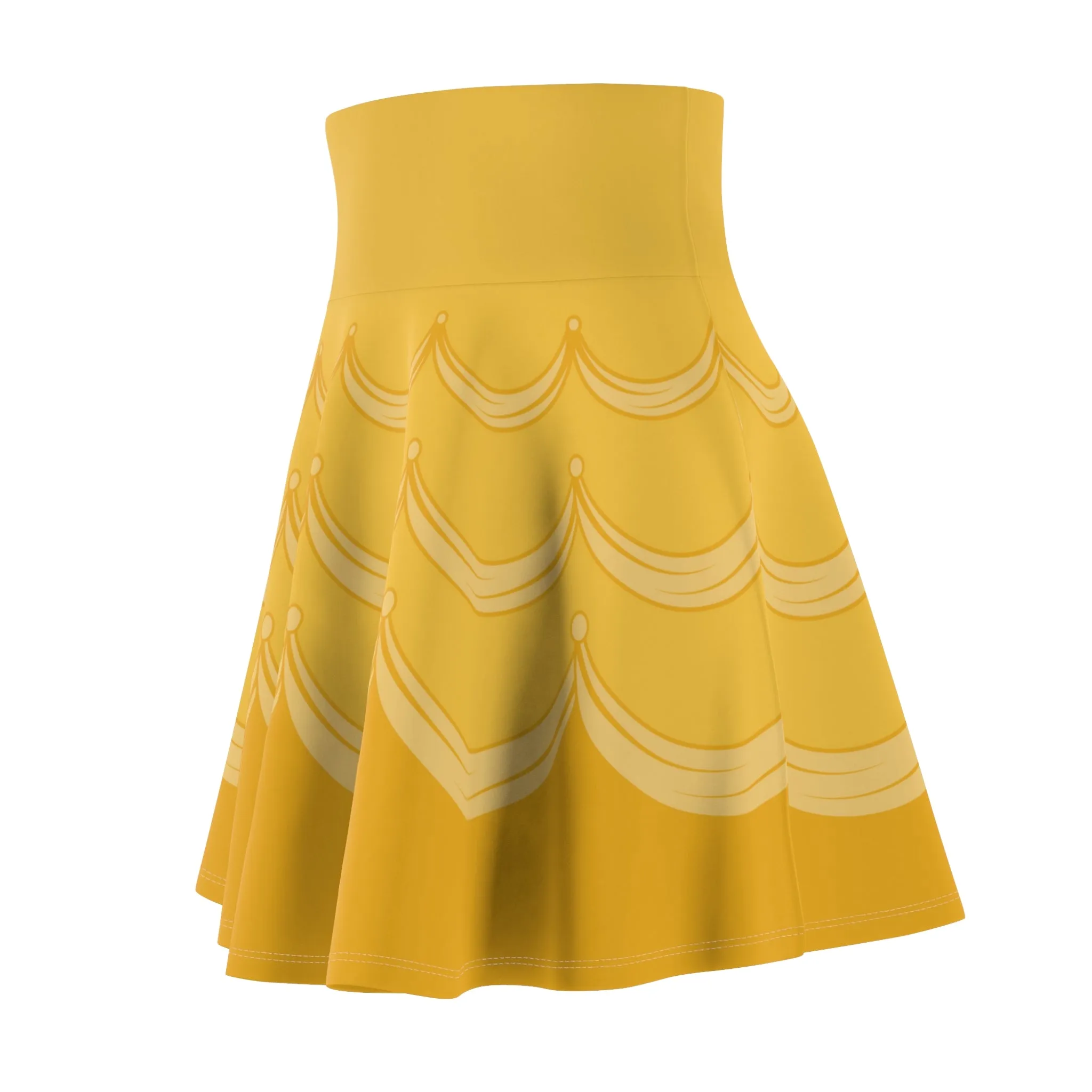 Disney Beauty And The Beast Belle Women's Skater Skirt