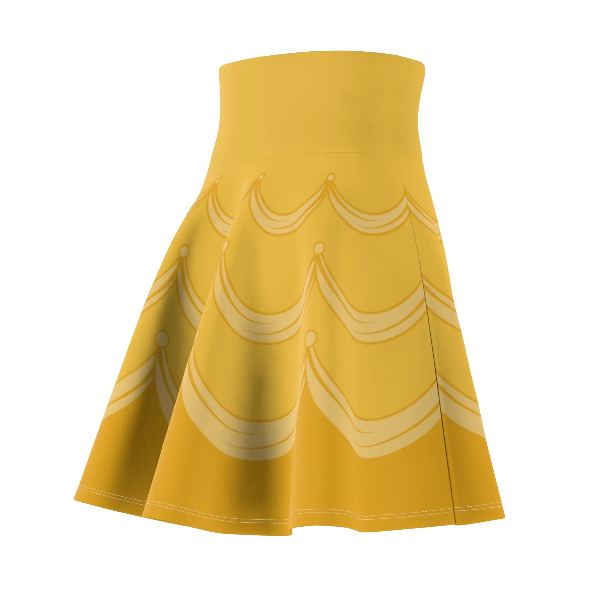 Disney Beauty And The Beast Belle Women's Skater Skirt