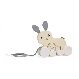 FSC® Certified Pull Along Bunny & Baby