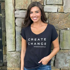 Let's Create Change Tee