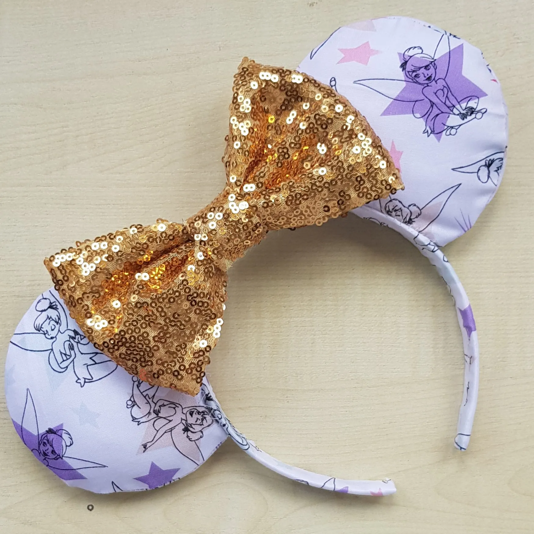 Pixie White Minnie ears