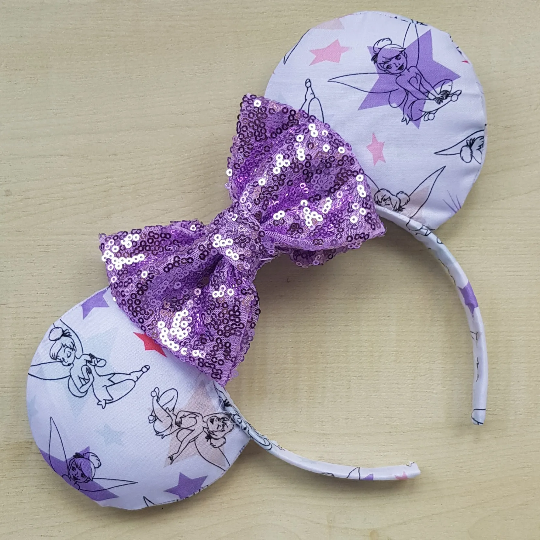 Pixie White Minnie ears