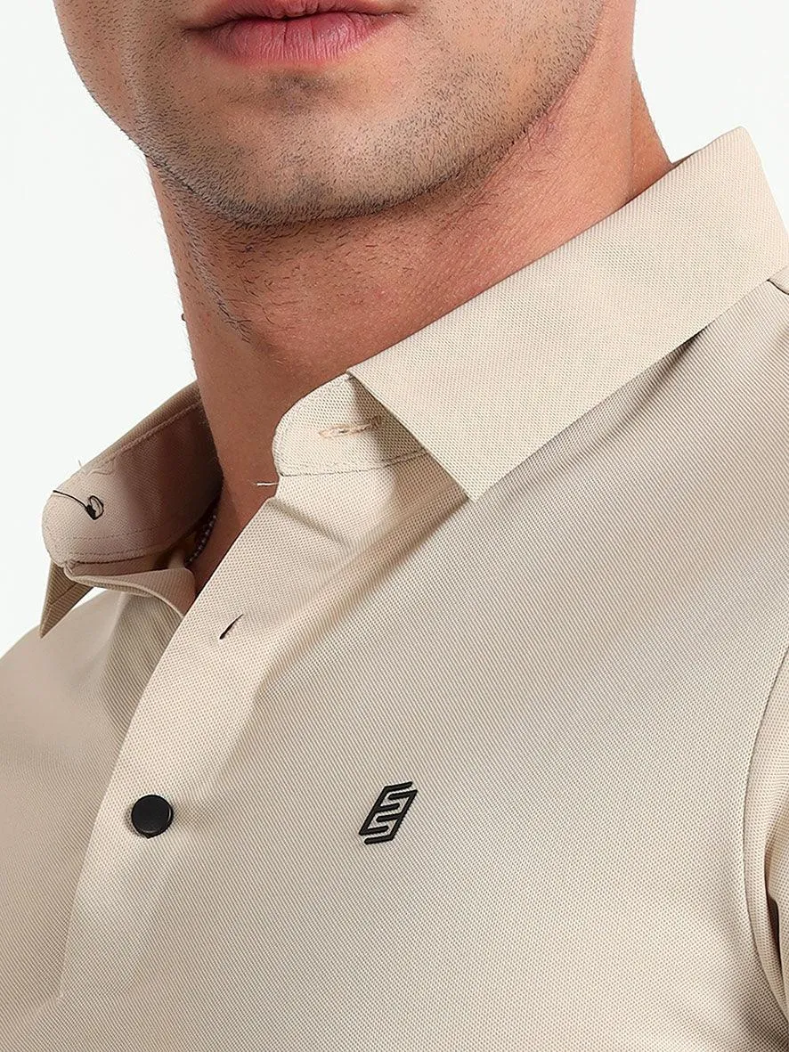 Polo T-Shirt - Cream