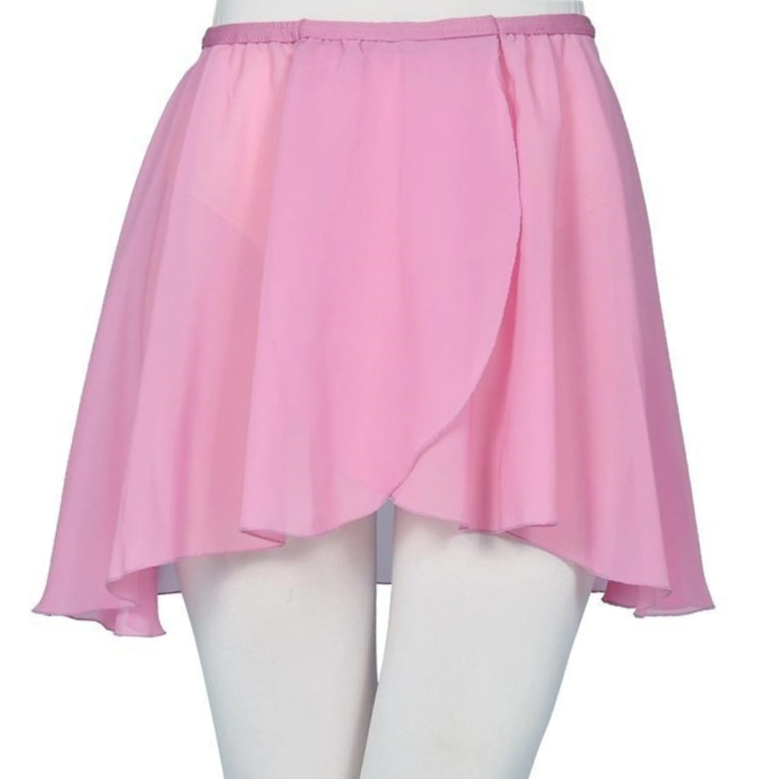 Pull-On Wrap Skirt Chiffon Child