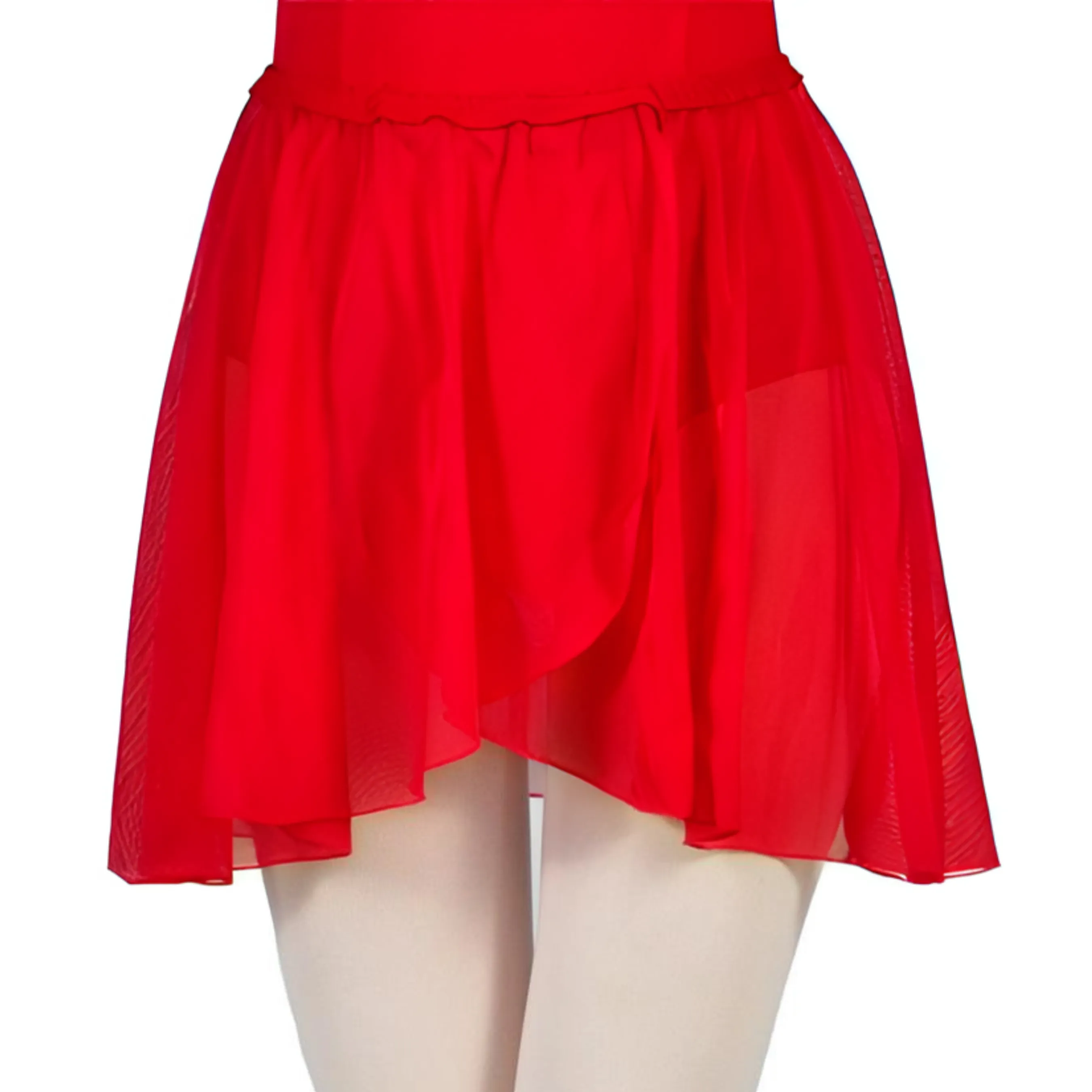 Pull-On Wrap Skirt Chiffon Child