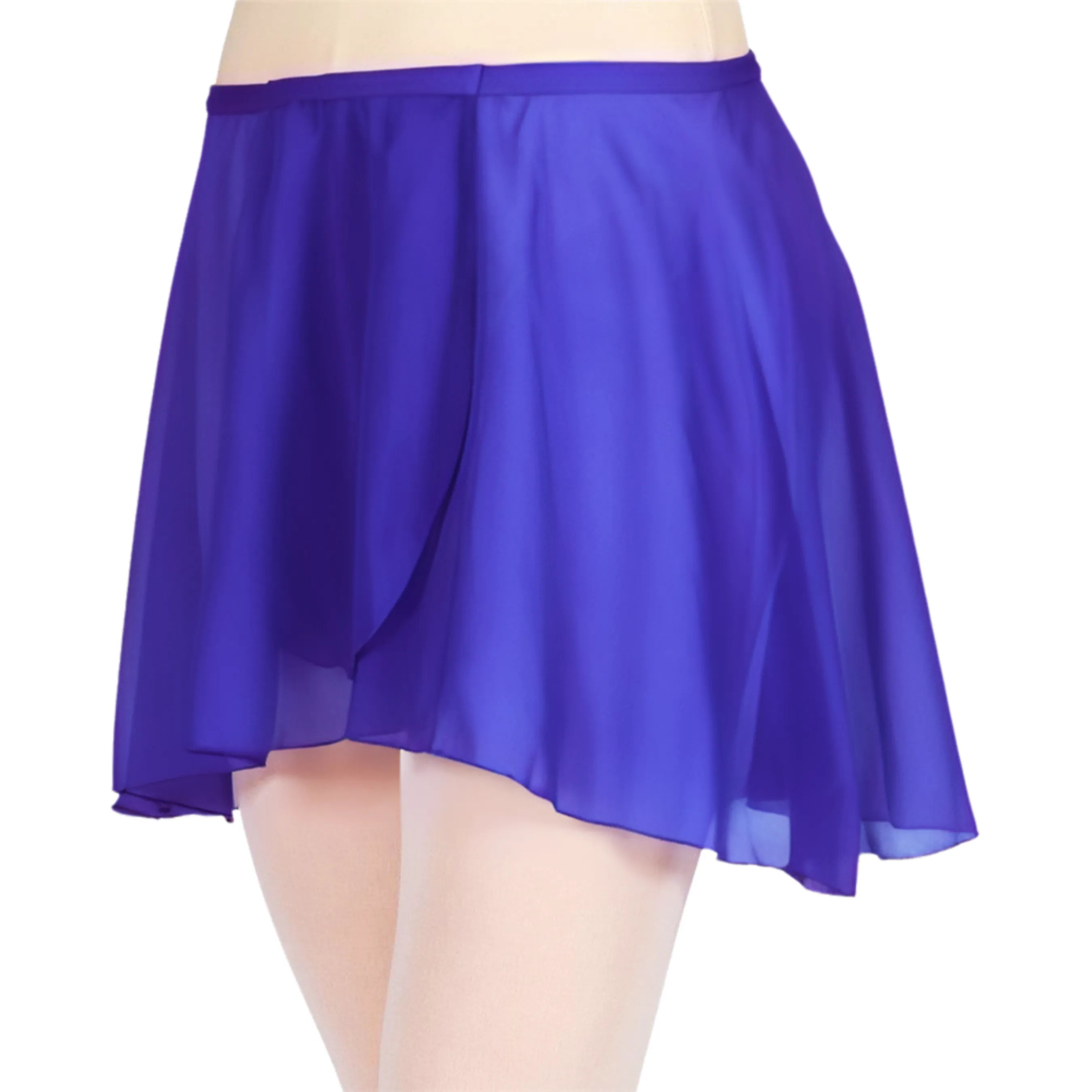 Pull-On Wrap Skirt Chiffon Child