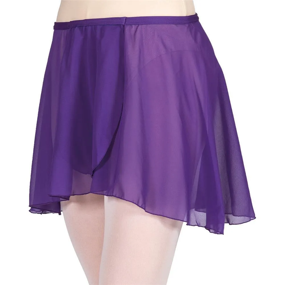 Pull-On Wrap Skirt Chiffon Child