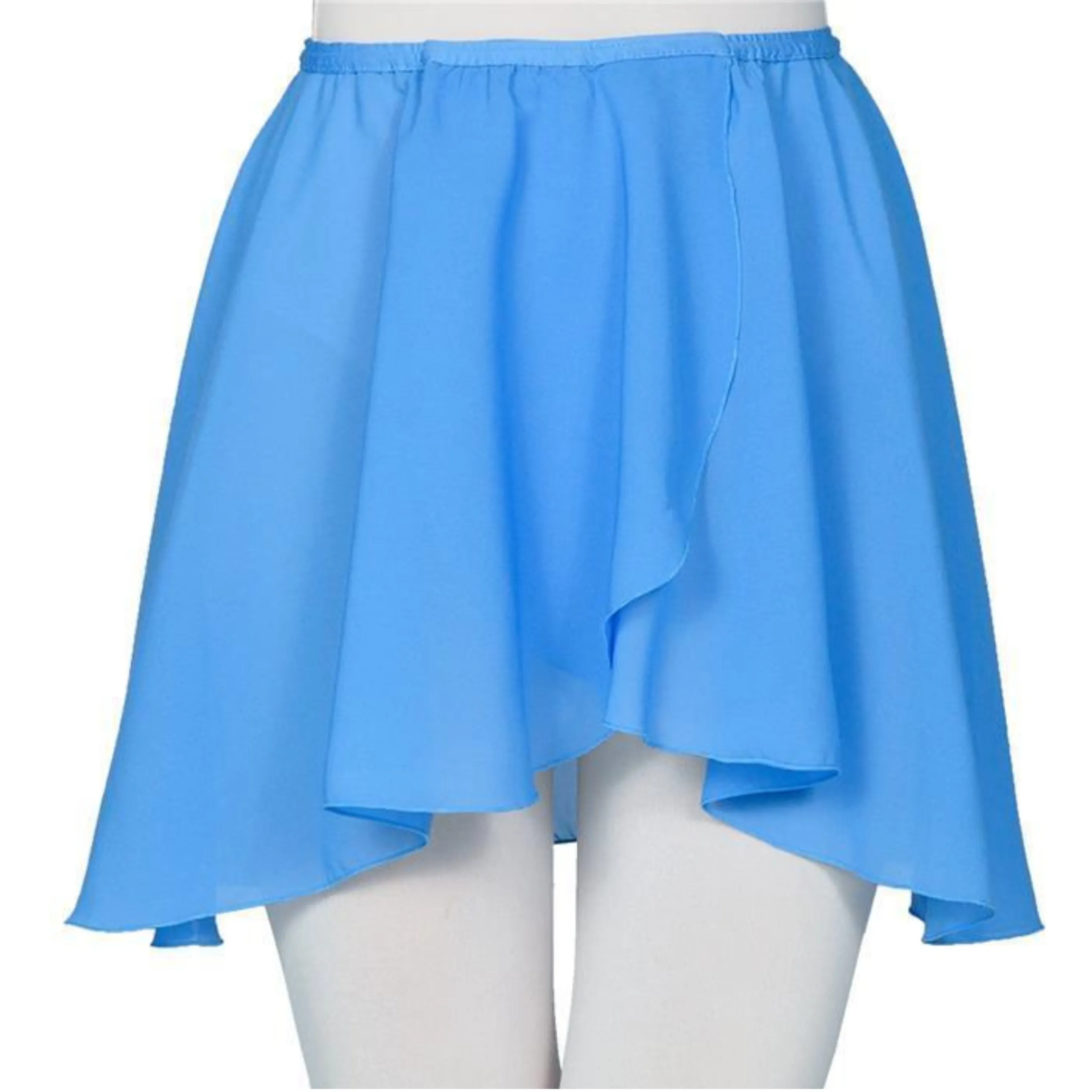 Pull-On Wrap Skirt Chiffon Child