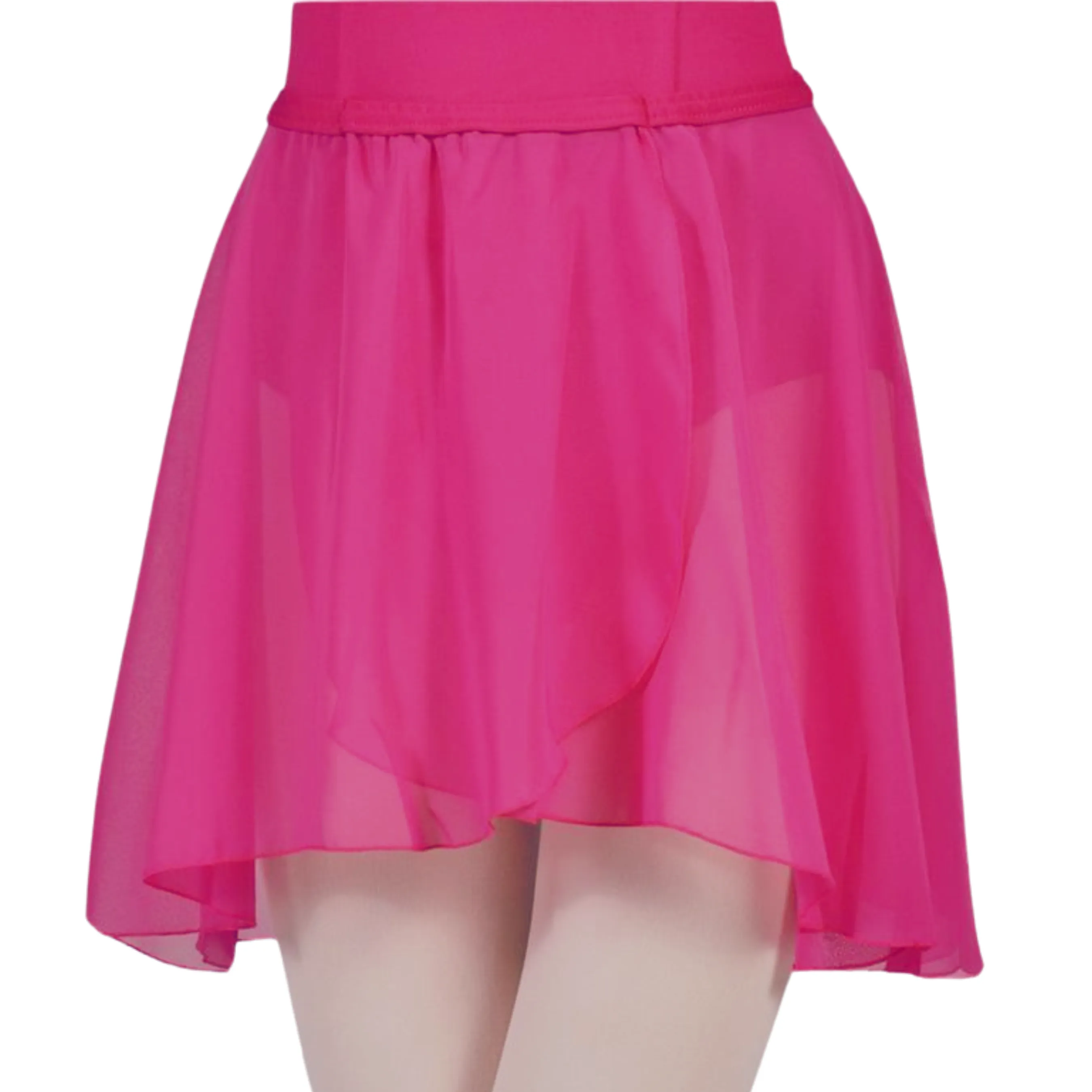 Pull-On Wrap Skirt Chiffon Child