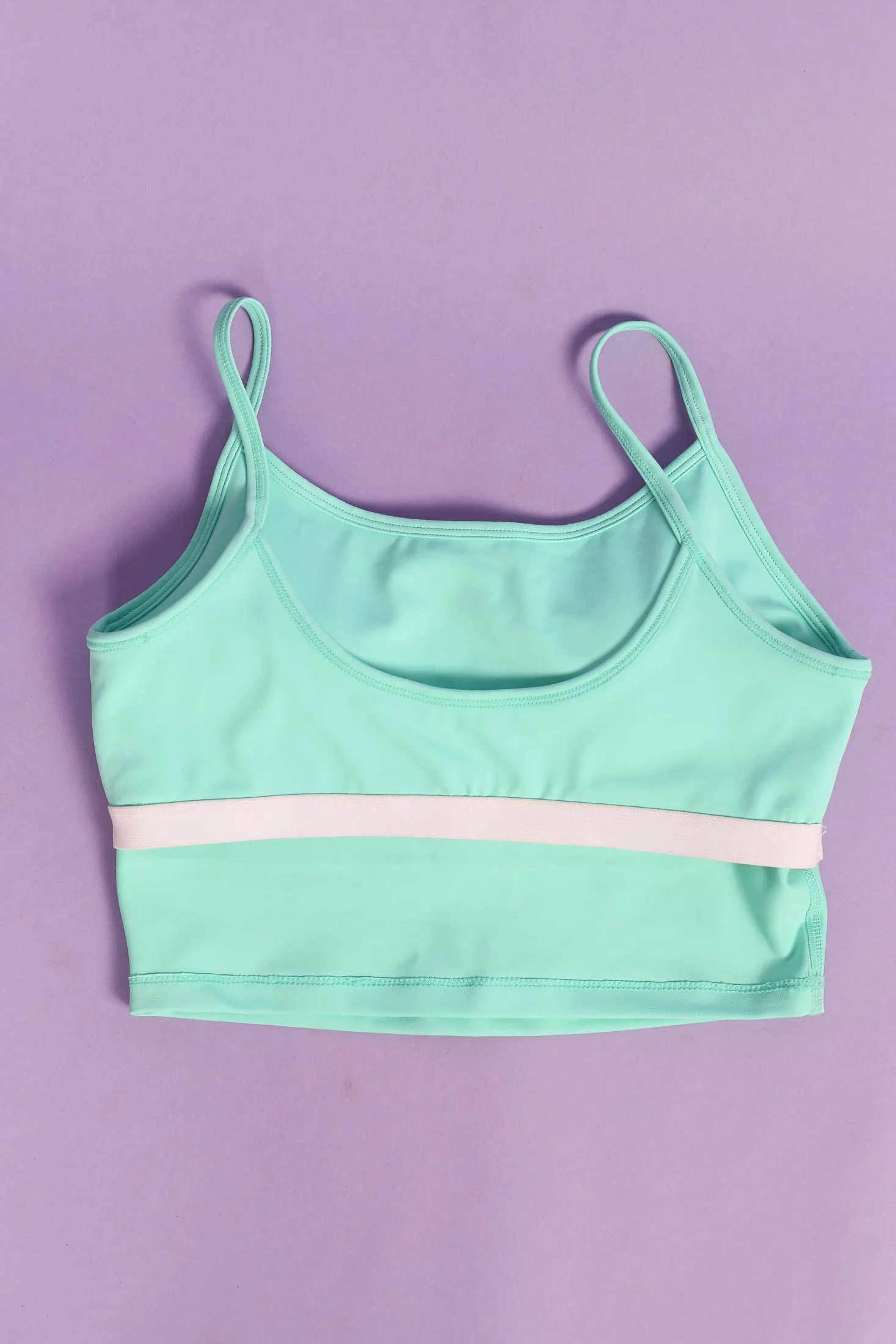 Riverside Seafoam Crop Top