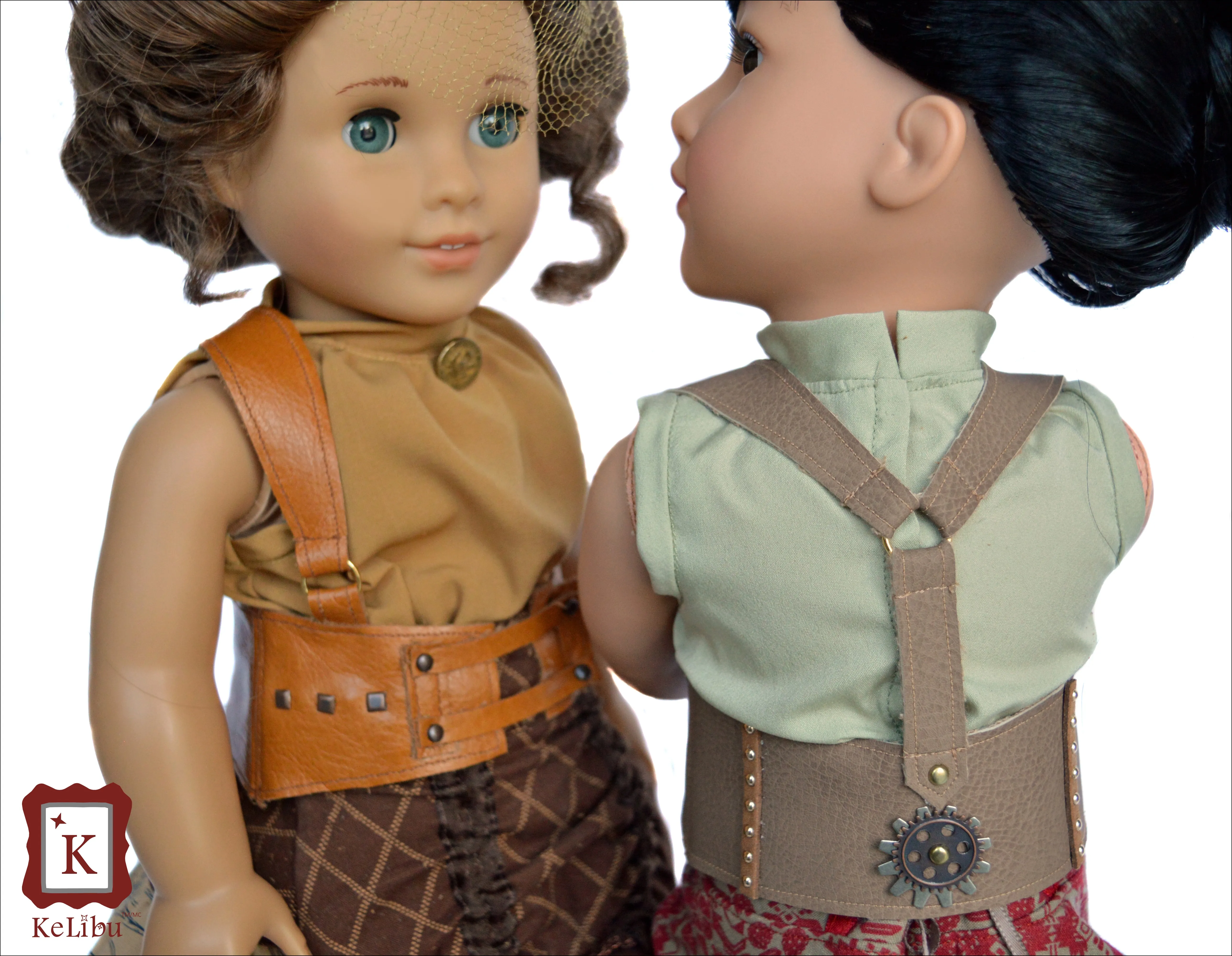 Steampunk Separates Bundle 18 Inch Doll Sewing Pattern