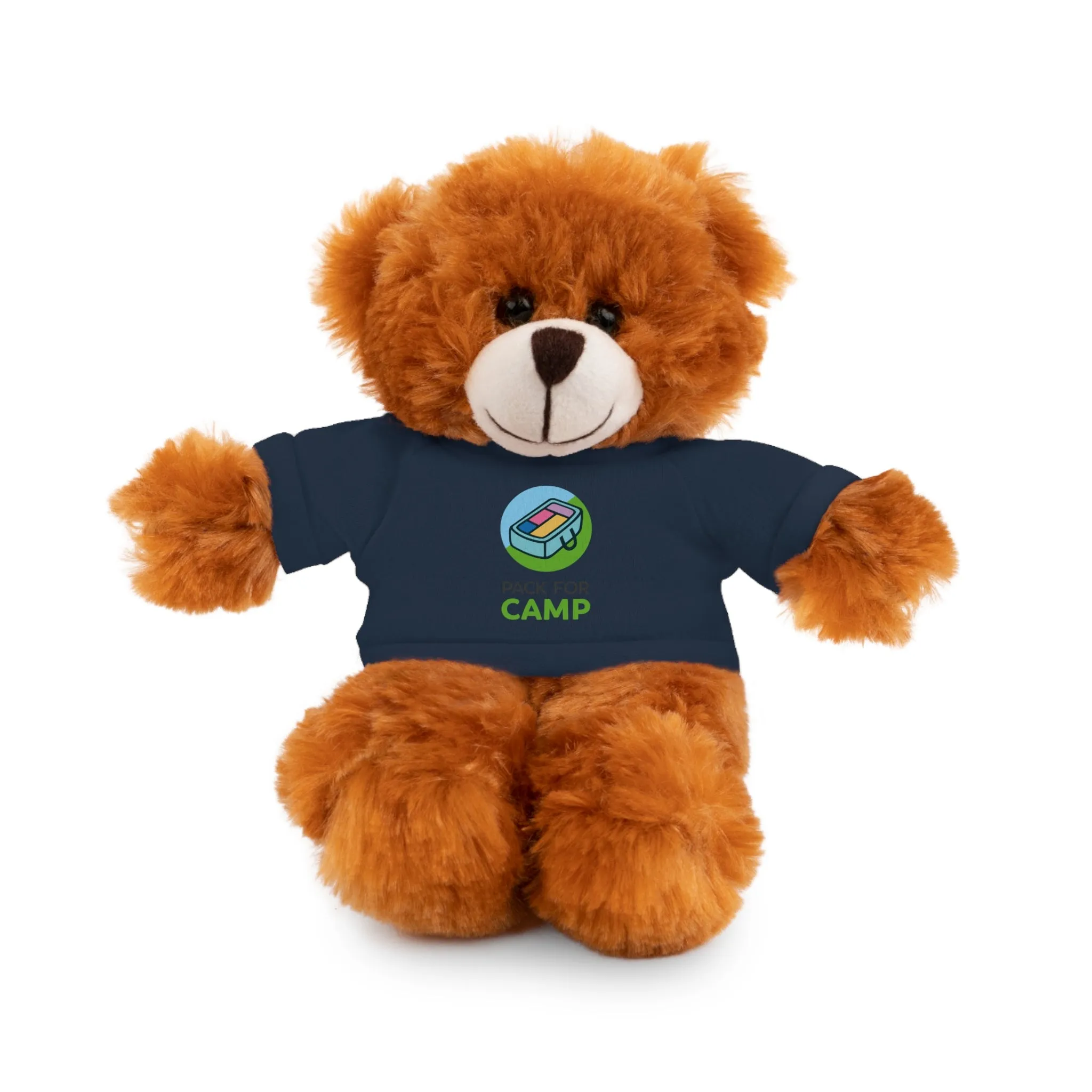 Stuffed Bear with Logo Tee