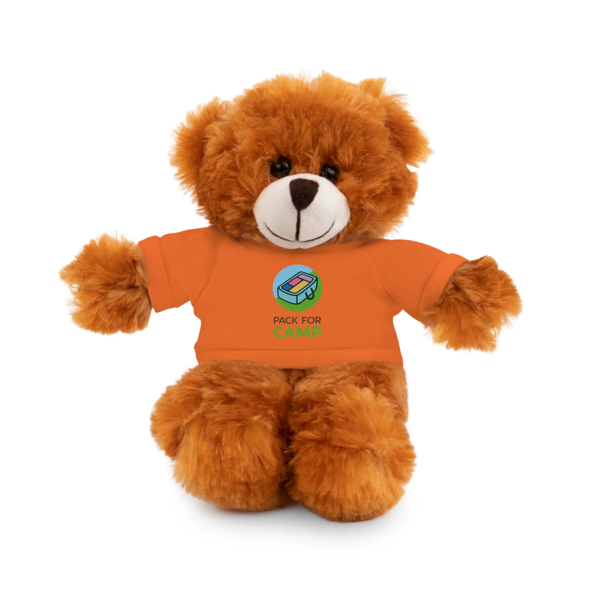 Stuffed Bear with Logo Tee