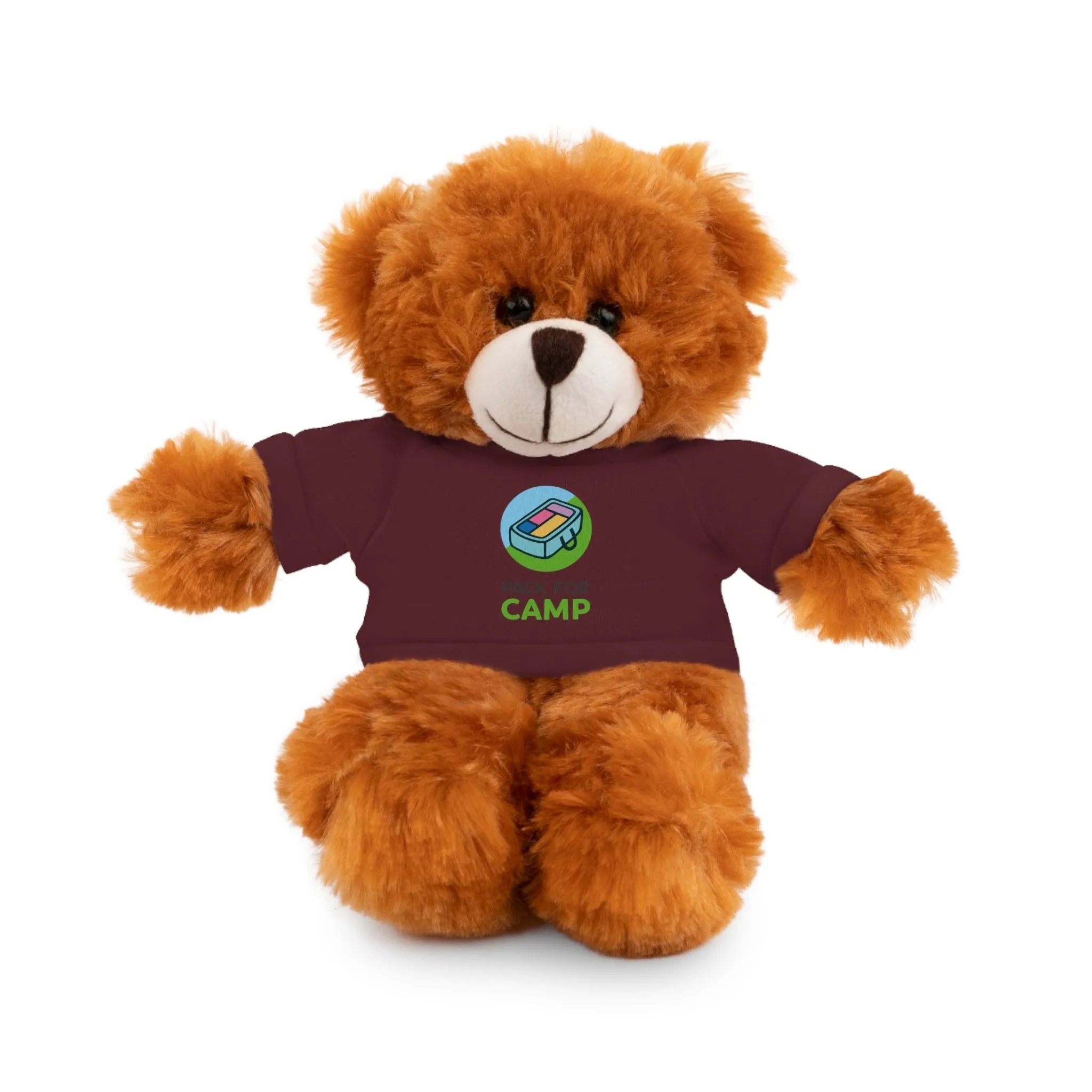 Stuffed Bear with Logo Tee