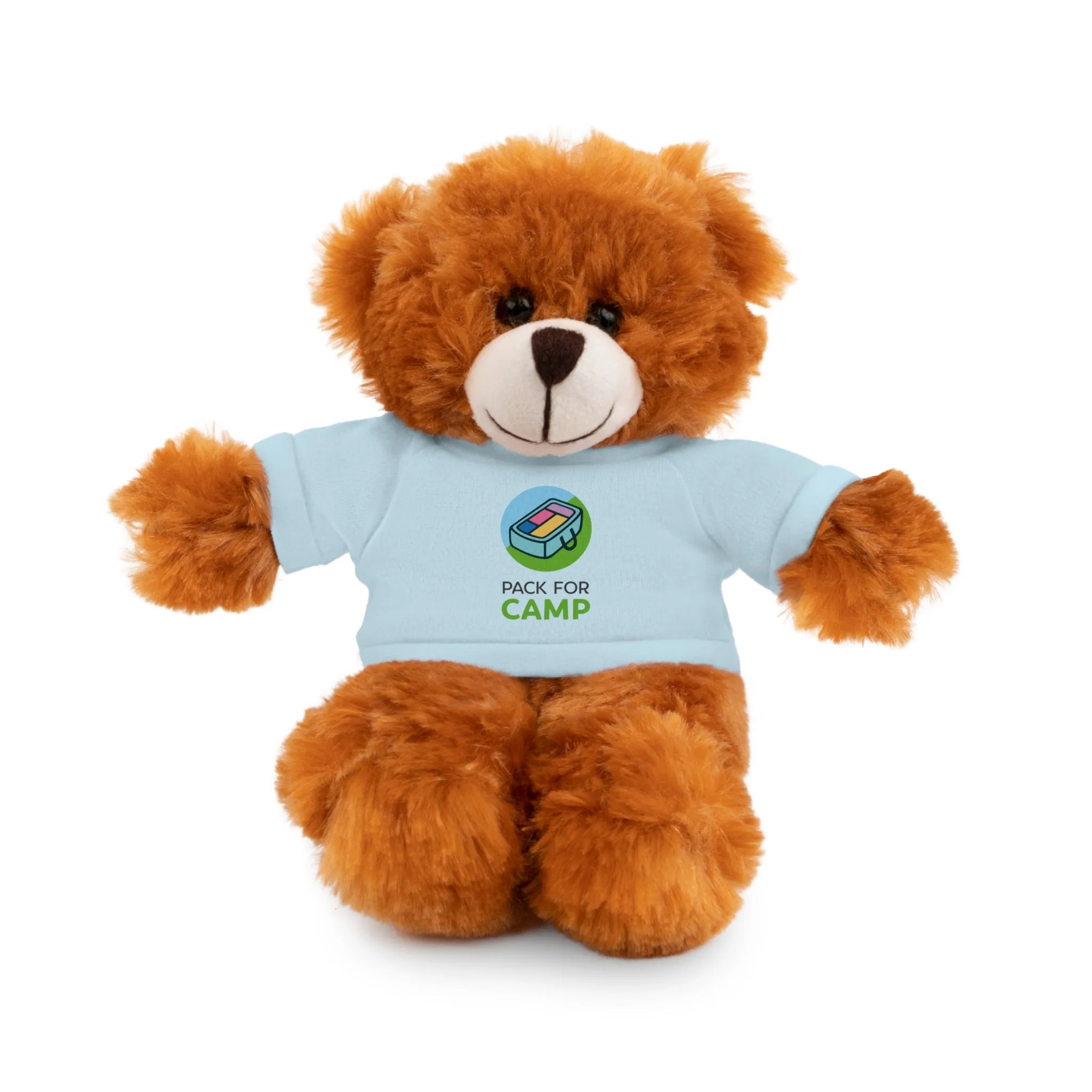 Stuffed Bear with Logo Tee