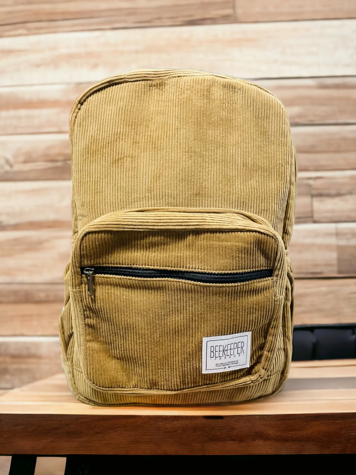 The Panda Chai ☕️ Corduroy 🐼 Royal BeeKeeper Backpack (Masterpiece Range)