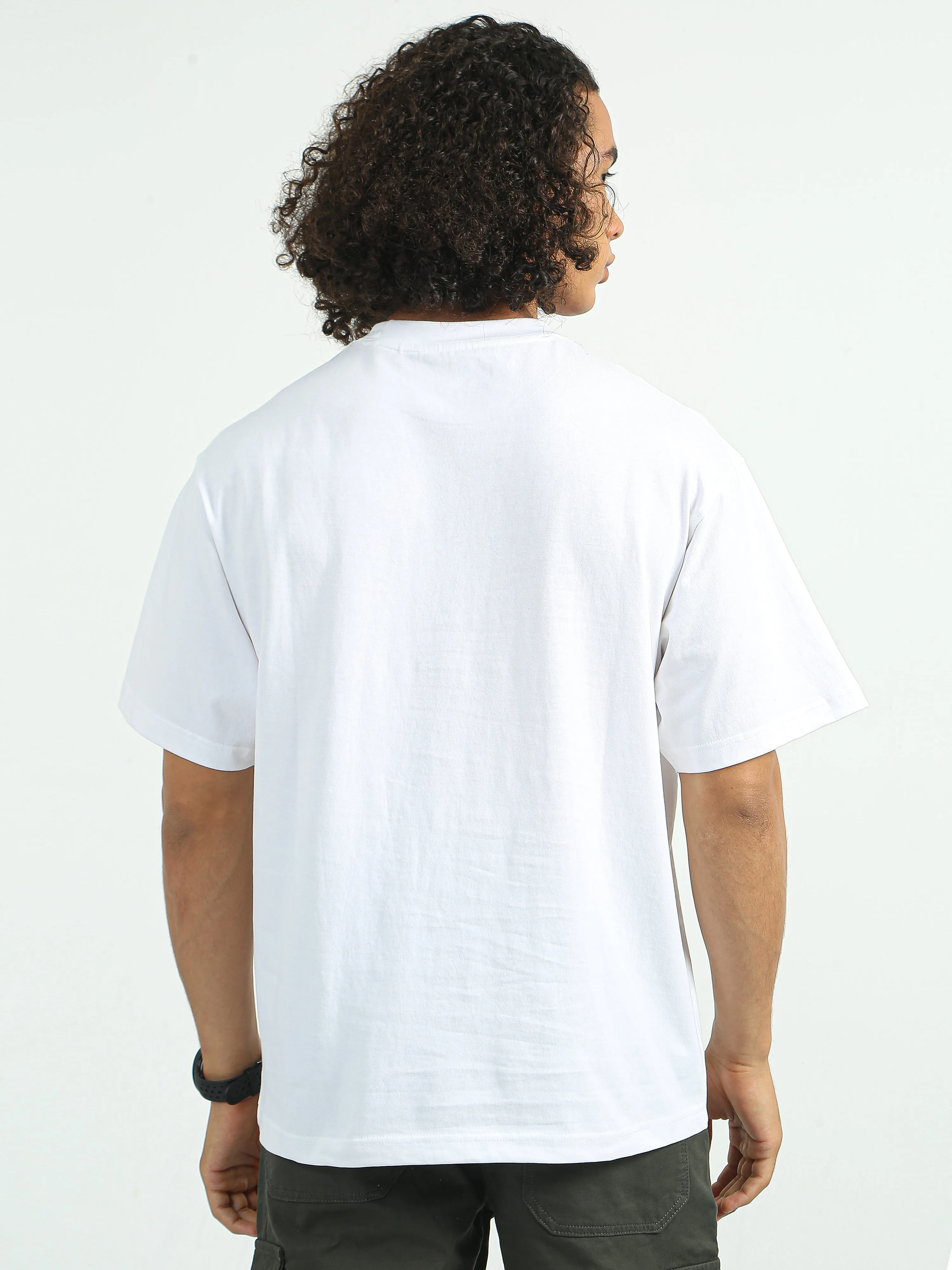 Vel - Printed Tshirt - White